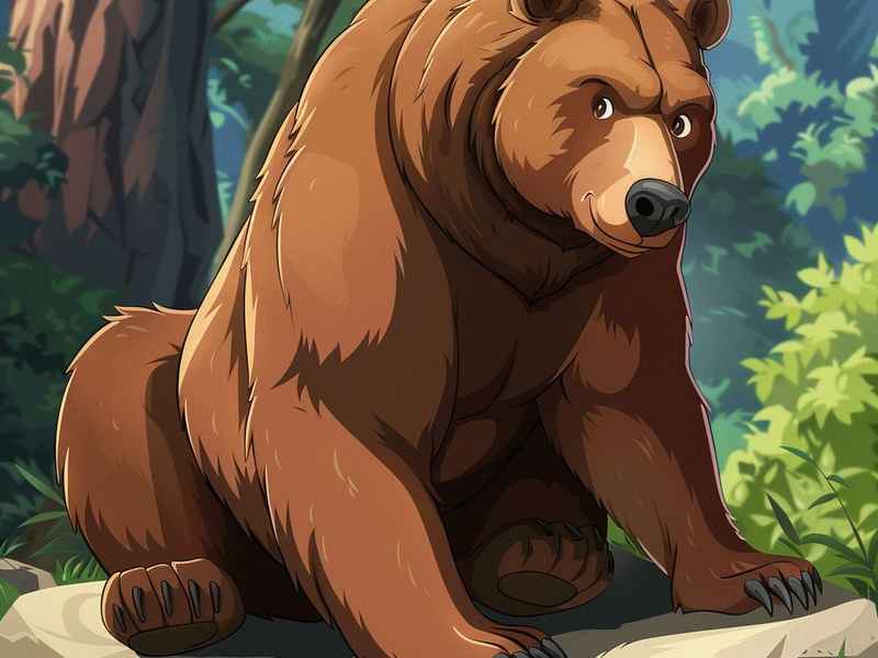 狗熊故事视频；两只笨狗熊故事视频