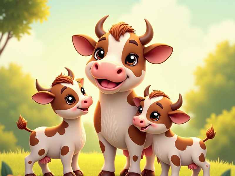 三只小公牛的故事（三只小公牛的故事内容）