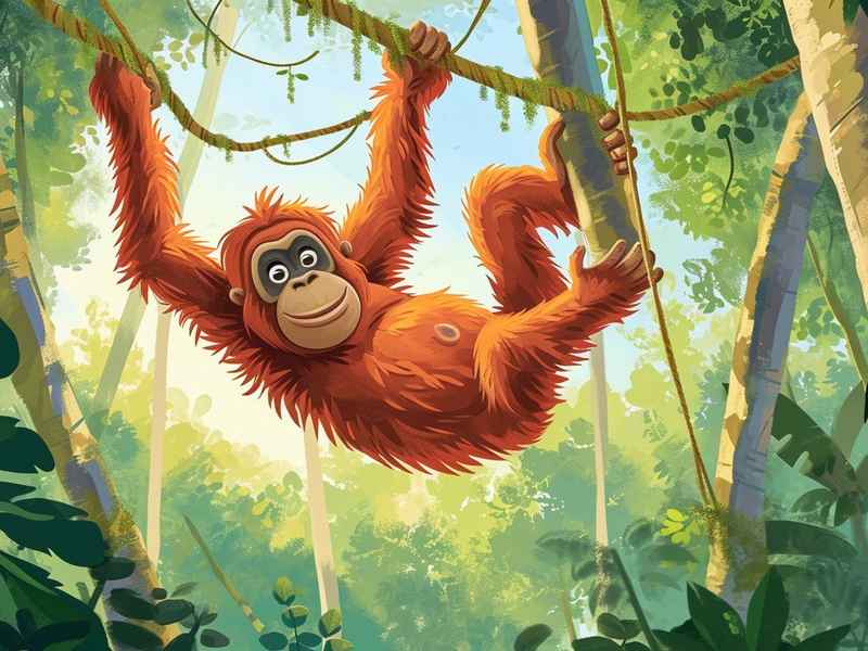 关于猩猩的儿童故事、关于猩猩的幼儿故事 关于猩猩的儿童故事、关于猩猩的幼儿故事