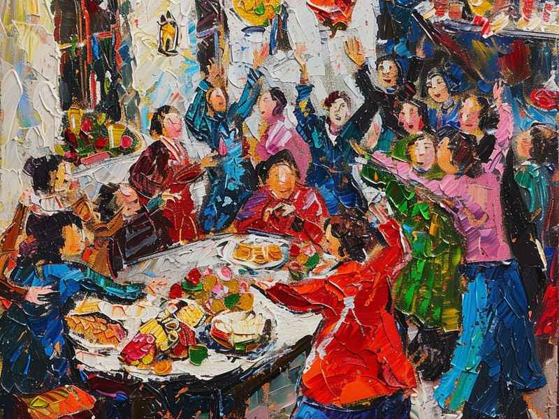 过年儿童画图片大全，过年儿童画画图片大全 小学生
