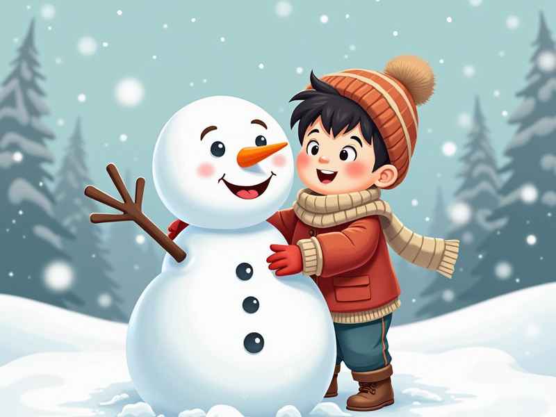 关于雪人的儿童故事（关于雪人的故事幼儿版）