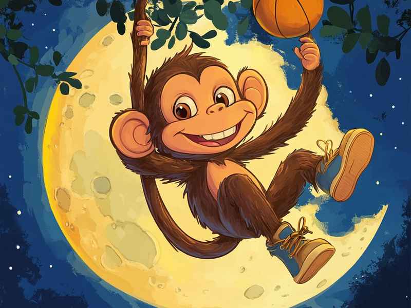 猴子捞月亮的故事讲了什么（猴子捞月亮的故事讲了什么道理）