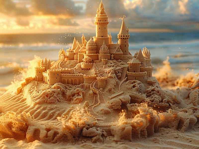 沙滩上的童话故 沙滩上的童话范文