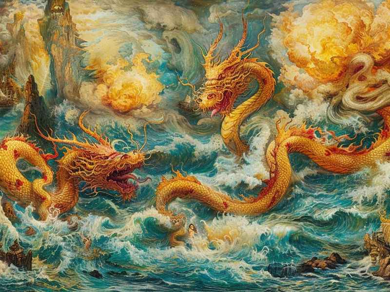 龙的传说故事、龙的传说故事有哪些