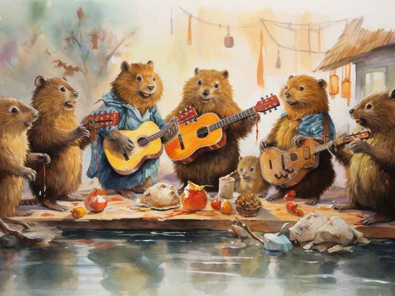 河狸村的小伙伴们儿歌大全，河狸村的小伙伴们儿歌大全视频