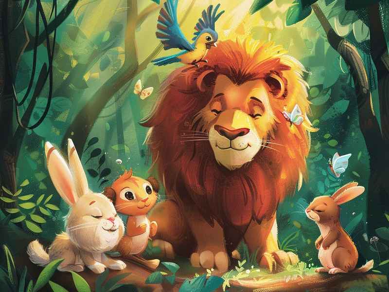 森林之王的故事睡前故事、森林之王的故事睡前故事大全