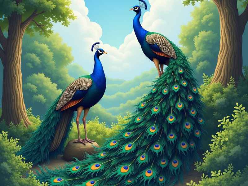 孔雀小故事（孔雀的小故事50字）