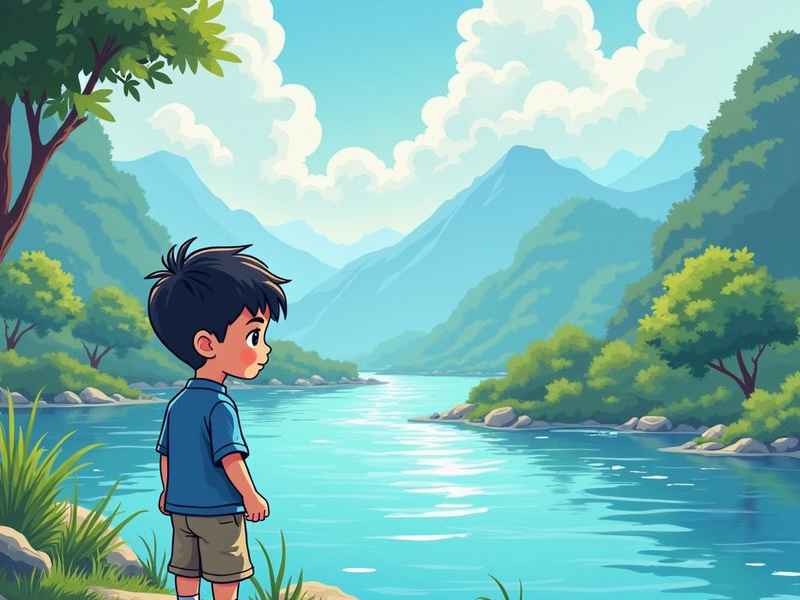 河边的小孩的故事 河边的小孩的故事视频