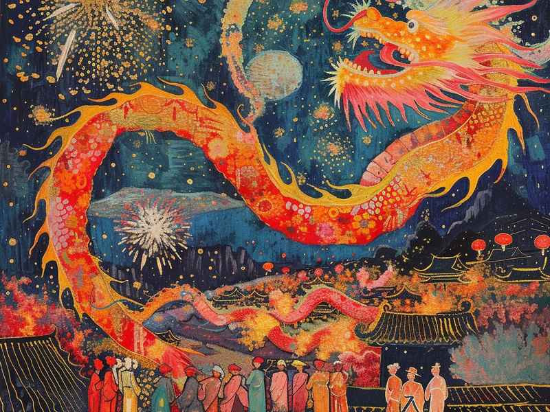 年的传说简短儿童版，年的传说儿童画