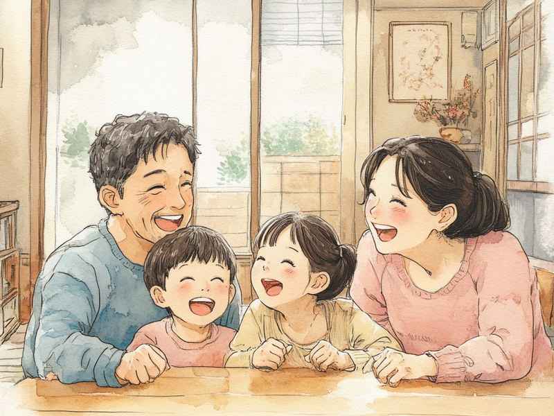 快乐一家亲故事 快乐一家亲故事主题绘画