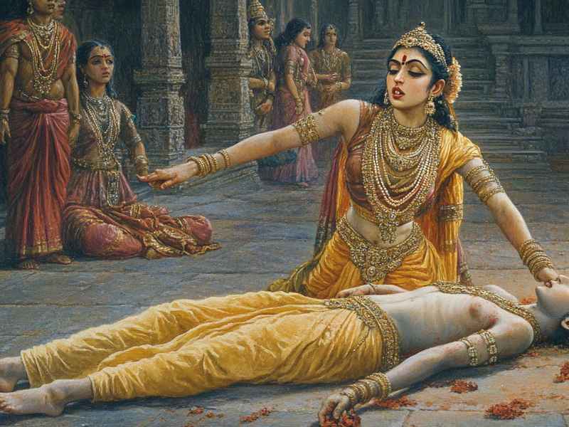 婆罗门女救母的故事 婆罗门女救母的故事文字高大的树源于最初土里的种子