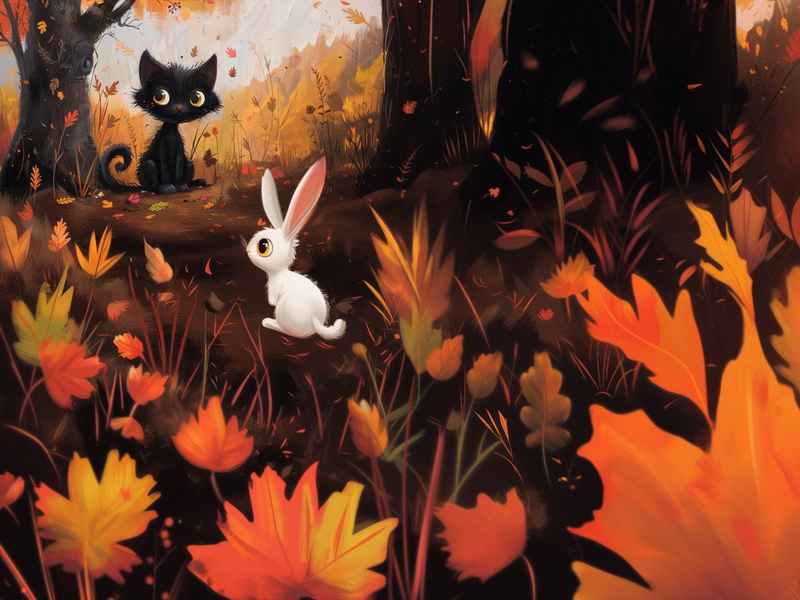 故事书插画作业（故事书插画作业图片）