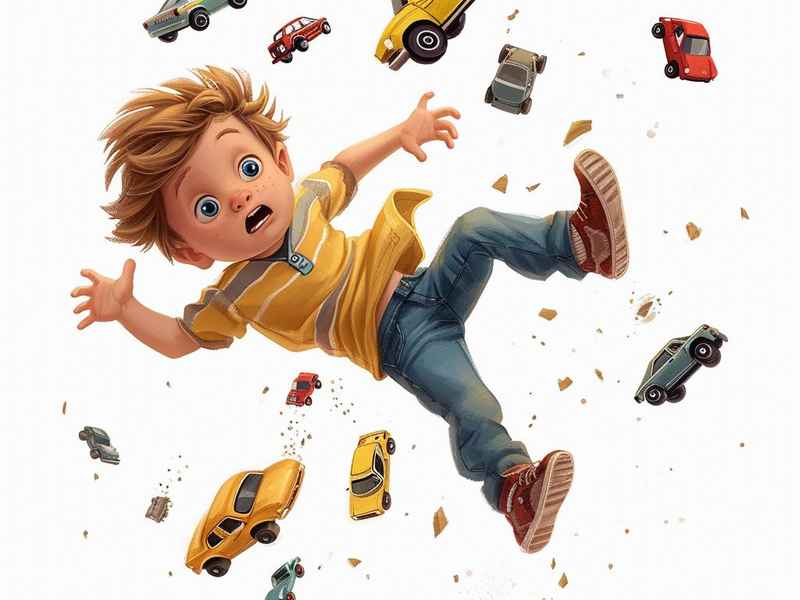 儿童撞车图片 儿童撞车图片大全