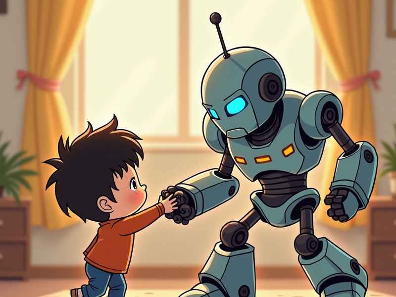 机器人儿童故事、机器人少儿故事