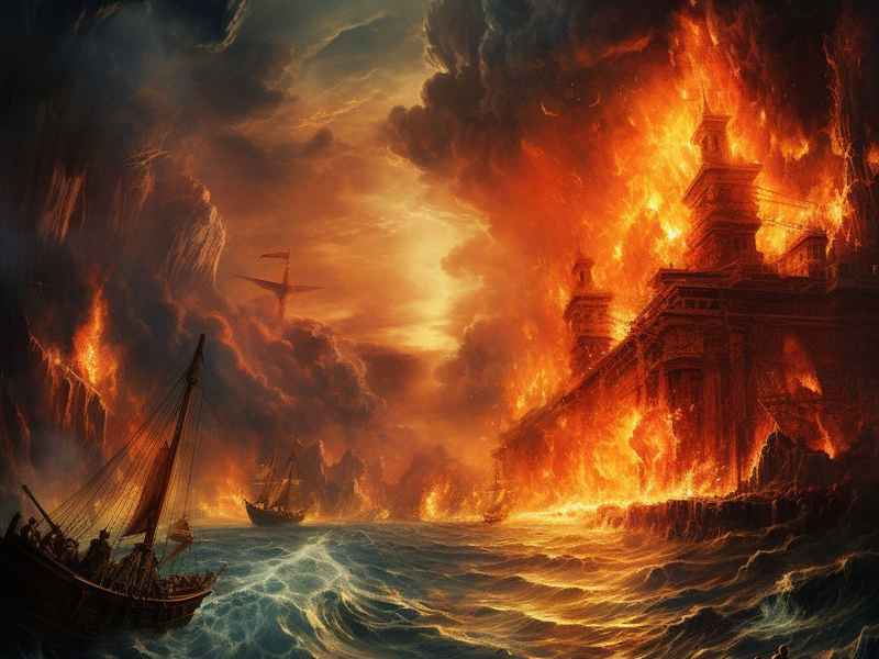 火烧赤壁的小故事内容，火烧赤壁的小故事内容概括