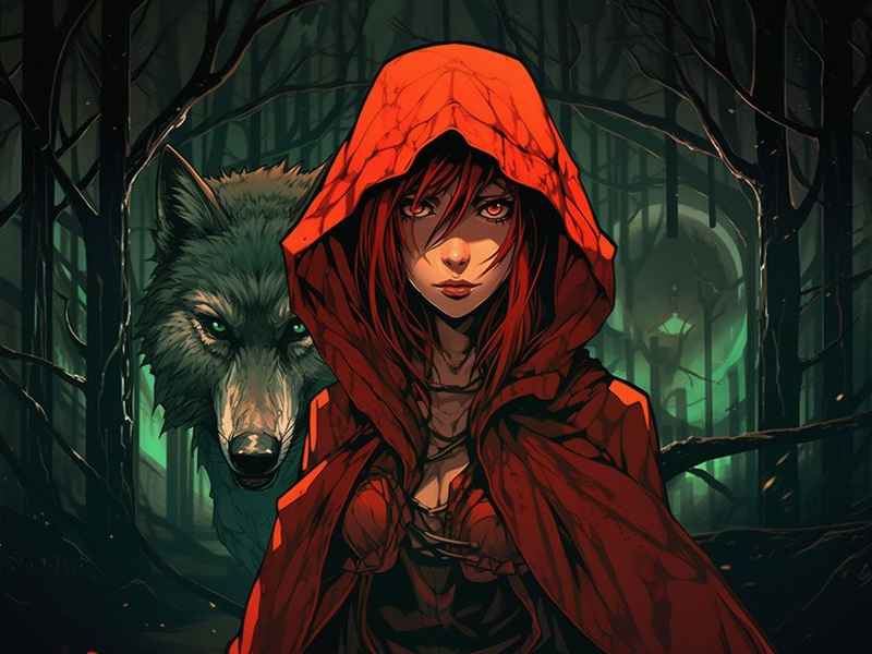 格林童话故事小红帽的故事 令人战栗的原版《格林童话》小红帽