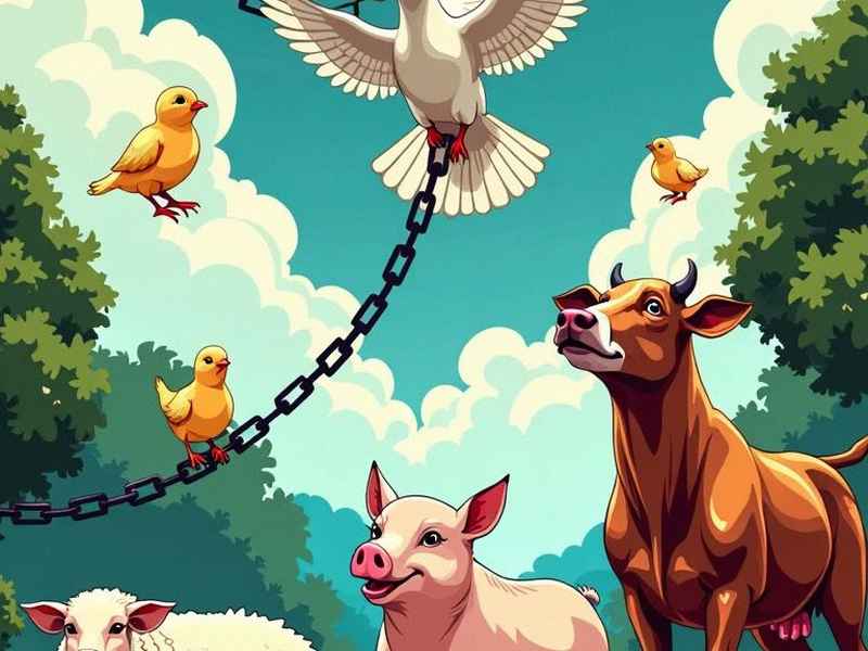 民间动物报恩故事（动物报恩成人民间故事画册）