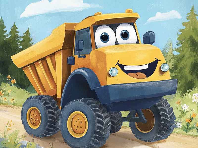 工程车的幼儿的故事（工程车的故事 幼儿睡前）