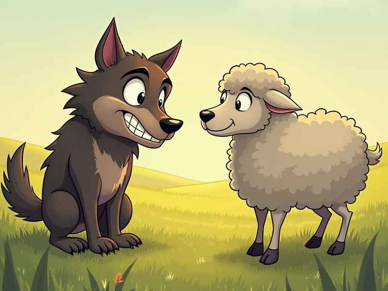 狼和小羊儿童故事完整版情景剧（寓言故事狼和小羊情景剧本）