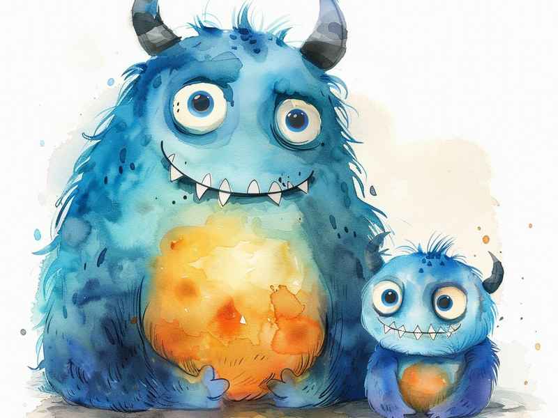 关于怪物的儿童故事，关于怪物的睡前故事