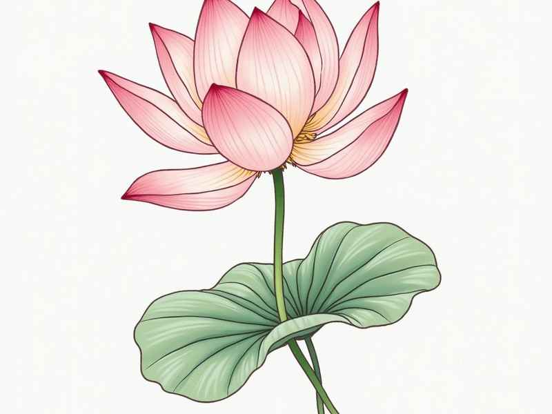 荷花儿童画图片大全、荷花儿童画图片大全简单