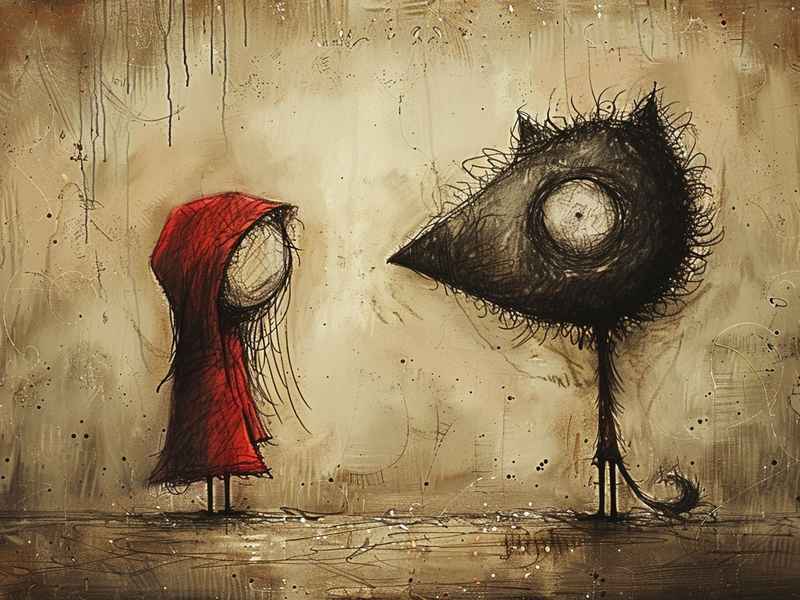 故事大灰狼与小红帽的故事 - 故事大灰狼与小红帽的故事内容