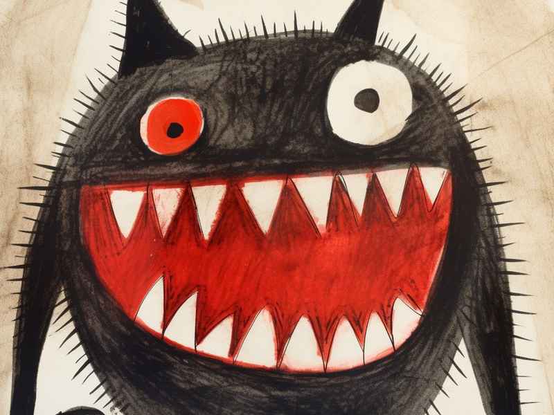 怪物的儿童故事阅读、怪物的绘本故事