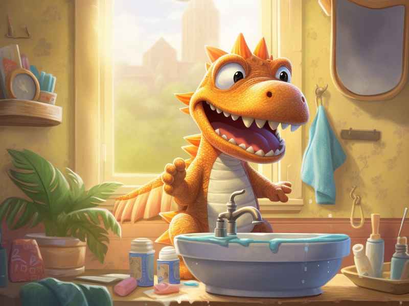 喷嚏龙绘本故事、喷嚏龙故事里的好句子