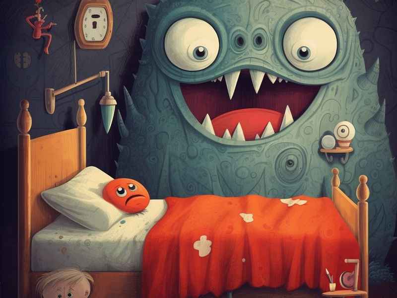 关于怪物的小故事、关于怪物的小故事英语