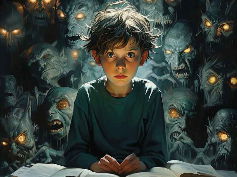 孩子听的恐怖故事短篇，孩子听的恐怖故事短篇小说