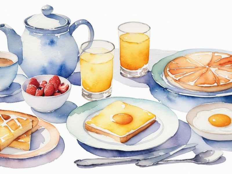 关于吃早餐的故事；关于吃早餐的故事简短