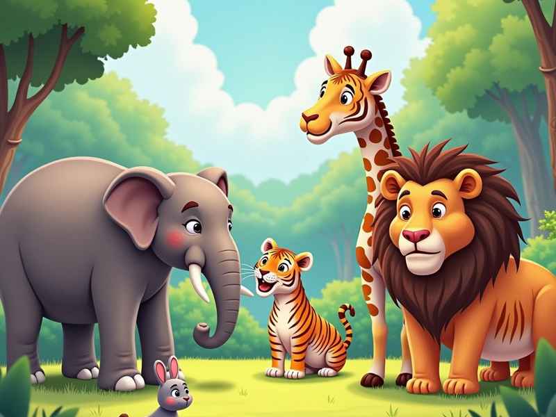 奇趣动物园绘本故事，奇趣动物园绘本故事视频