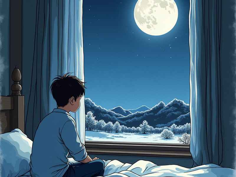 猴子捞月亮故事创意儿童画 - 猴子捞月亮故事简笔画