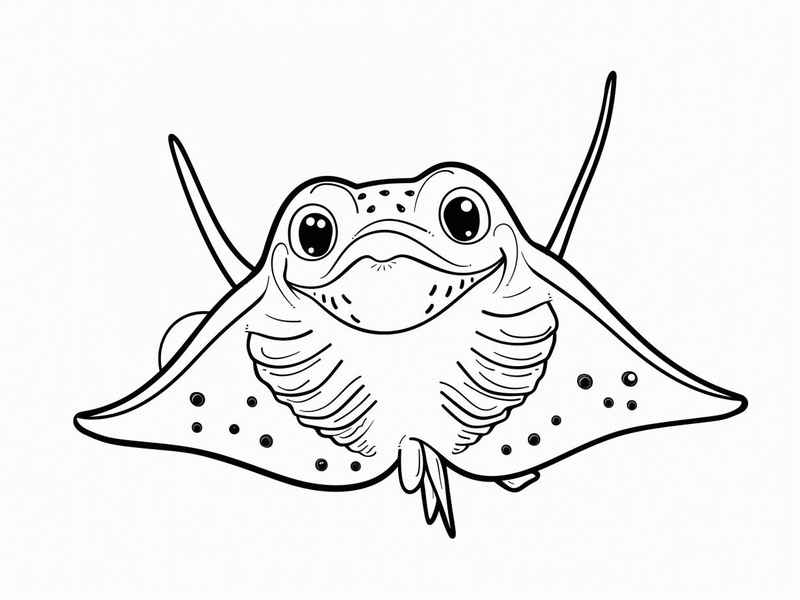 海鳗儿童画 海鳗的画法简笔画图片