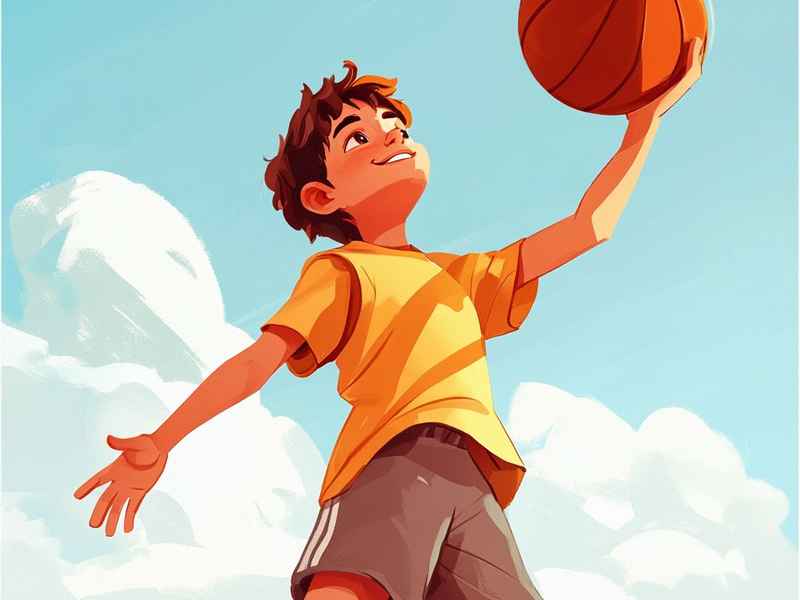关于篮球的儿童绘本故事、关于篮球的幼儿园绘本故事画