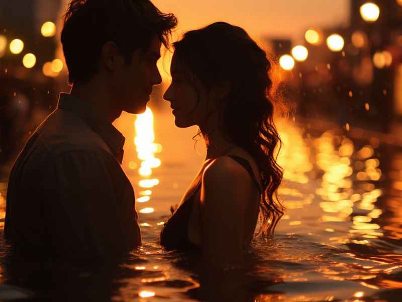 沙河爱情故事；流沙河的爱情故事