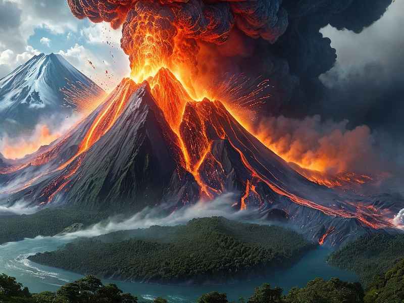 火山的睡前故事；关于火山的睡前故事