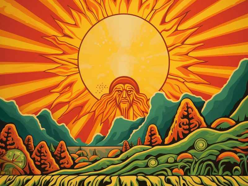 夸父逐日儿童故事 - 夸父逐日幼儿故事