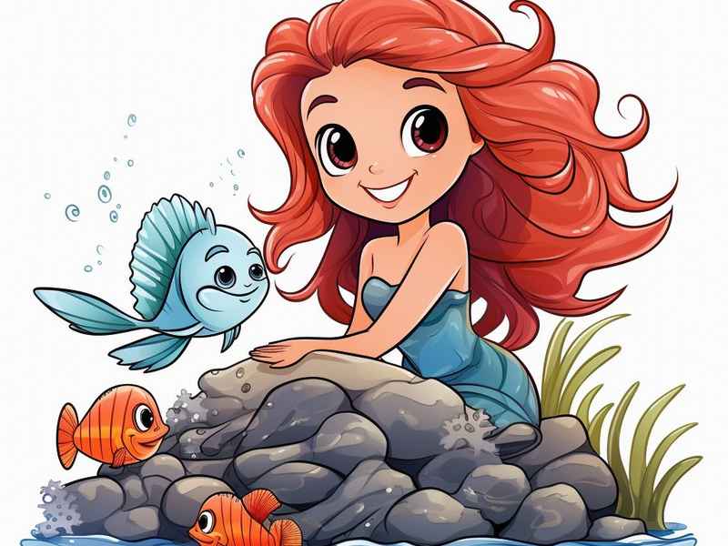 海的女儿英语故事简写，海的女儿英语故事简写版