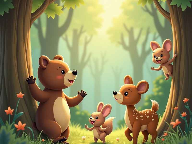 森林故事绘本、绘本故事 森林