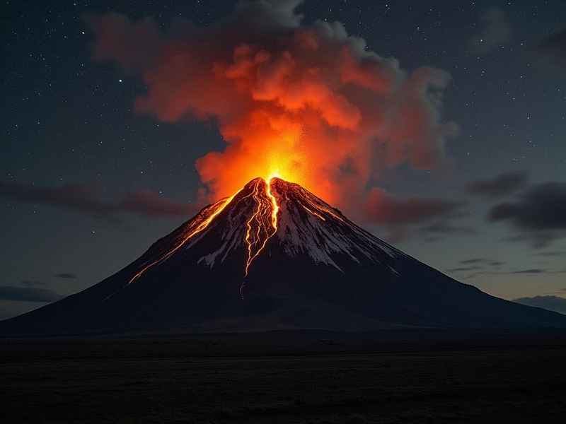 火山爆发的图片 火山爆发的图片的心情
