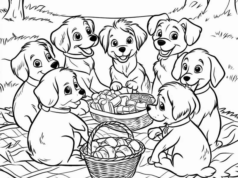 可打印的故事填色绘本10张 可打印的故事填色绘本10张图片