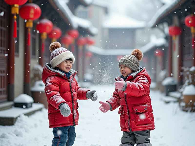 过年儿童穿新衣图 过年儿童穿新衣图片