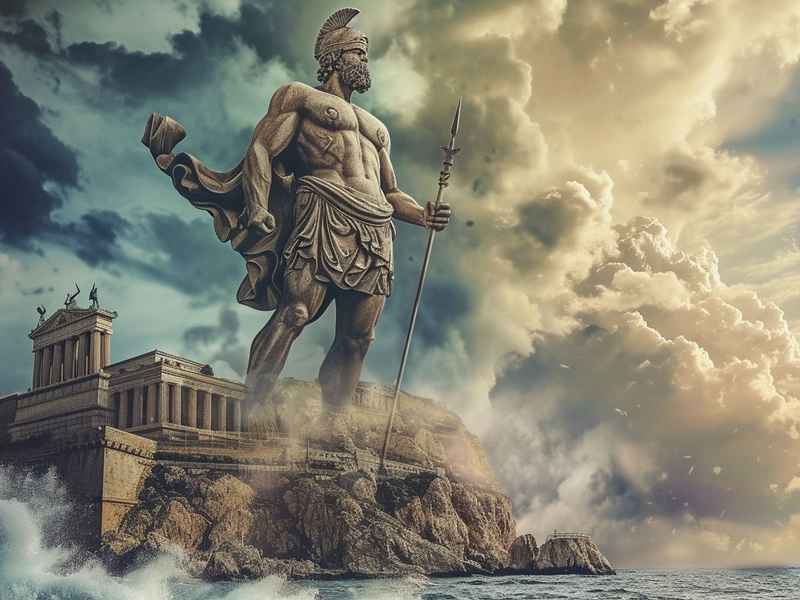 古希腊神话故事儿童简笔画、希腊神话故事 简笔画