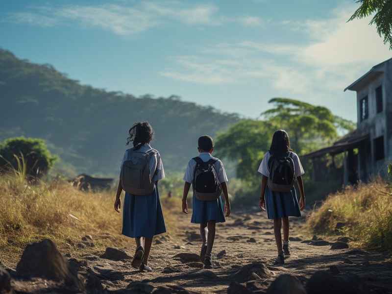 山区孩子的上学路纪录片，讲山区孩子上学的纪录片