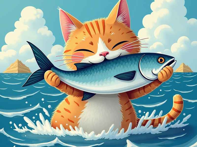 猫和鱼的童话故事、猫和鱼的寓言故事