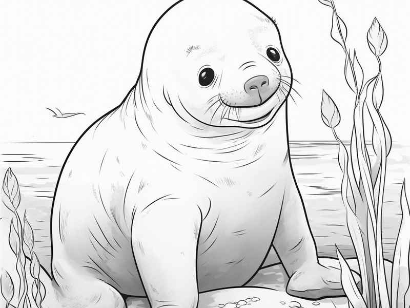 海豹绘本故事完整版 - 海豹绘本故事完整版图片