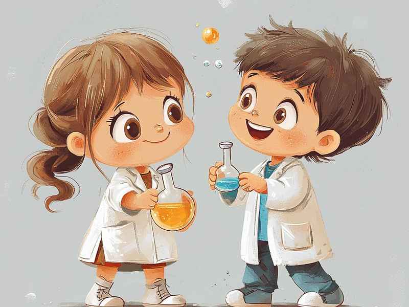 关于科学的儿童故事 - 关于科学的幼儿故事