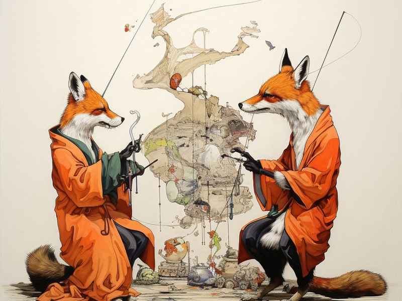 狐狸请客的道理（狐狸请客的故事的道理）