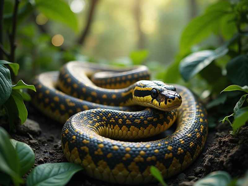 男子上山采蜂蜜坟墓偶遇大蟒蛇 男子上山采蜂蜜偶遇大蟒蛇